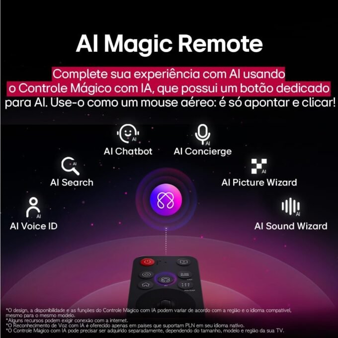 Smart TV 4K 55″ LG UHD 55UA85 – Sua TV 4K Perfeita 10 Smart TV 4K 55″ LG UHD 55UA85 – Sua TV 4K Perfeita - Imagem 10