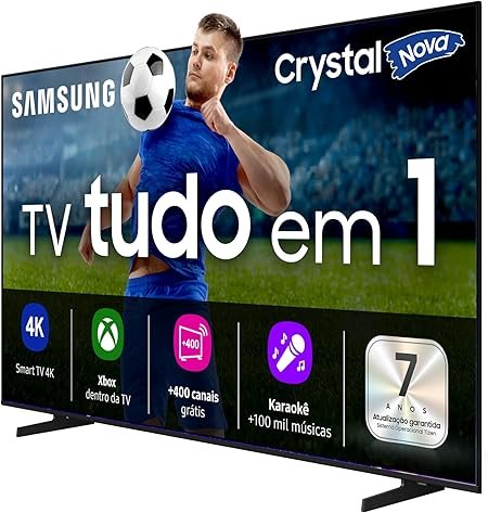 Samsung Smart TV 50" Crystal UHD 4K U8600F 3 Samsung Smart TV 50" Crystal UHD 4K U8600F - Imagem 3