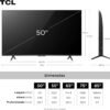 Smart TV TCL 50” QLED 4K P7K – Google TV, Dolby Vision - Imagem 2