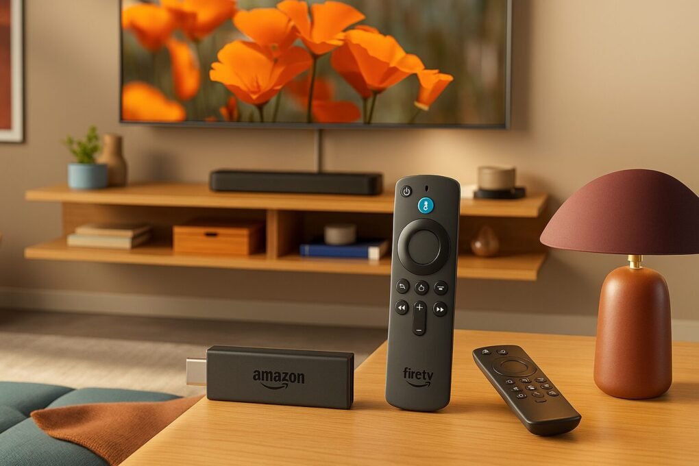 Fire TV Stick HD: Stream in HD with Voice Control. 2 Fire TV Stick HD – Streaming em HD com Controle por Voz A