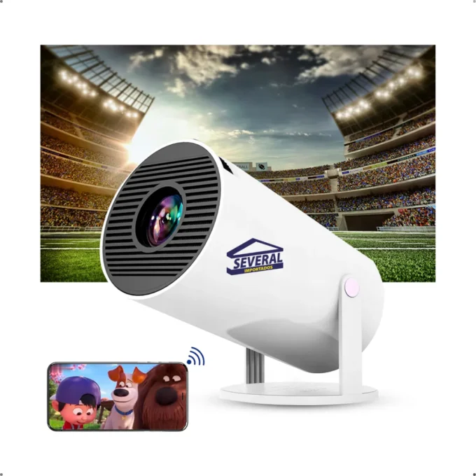 Projetor Smart Portátil Several Importados Full Hd 4k 6 Projetor Smart Portátil Several Importados Full Hd 4k Android 11 Wi-fi Bluetooth