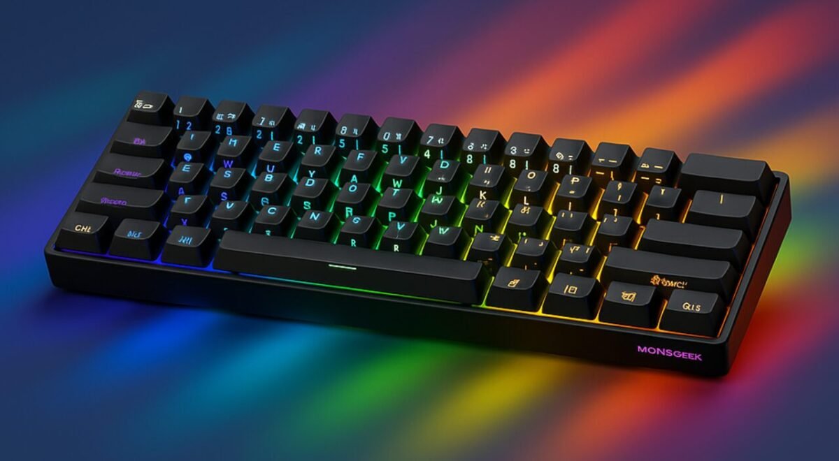 Teclado Magnético Akko Monsgeek 8000hz Fun60 Pro Preto 1 Teclado Magnético Akko Monsgeek 8000hz Fun60 Pro Preto Idioma Inglês Us